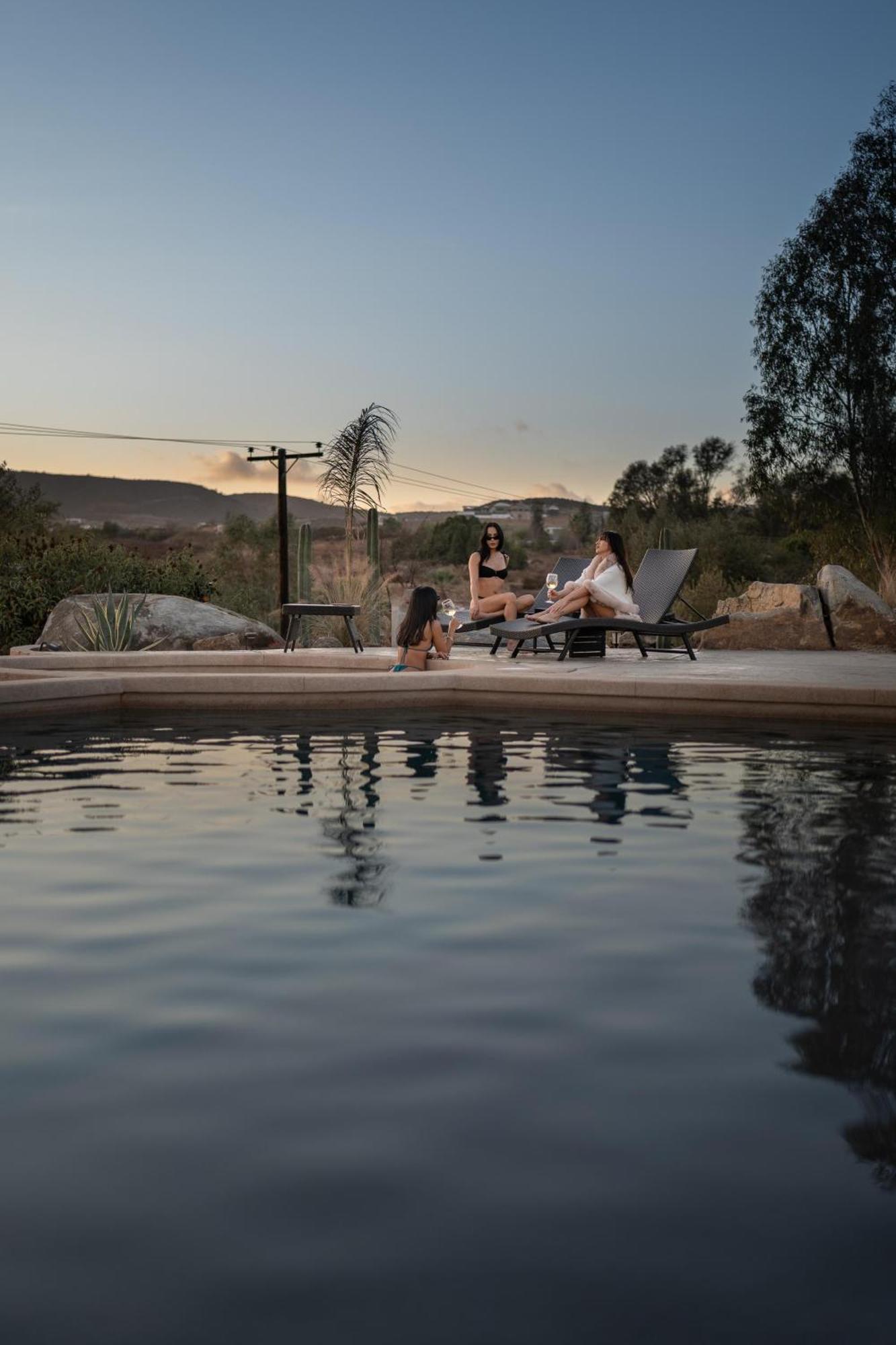 Paraje Hotel De Campo Ensenada Exterior foto
